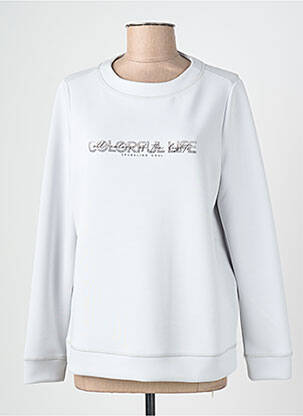 Sweat-shirt manches longues manches longues bleu CECIL femme