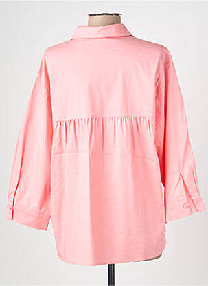 Chemisier coupe droite manches 3/4 rose BETTY BARCLAY femme