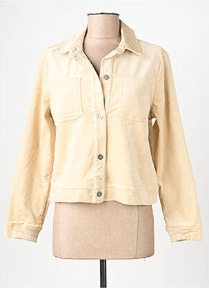 Veste casual col chemisier beige ESPRIT DE LA MER femme