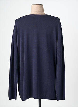 Pull coupe droite manches longues bleu CECIL femme