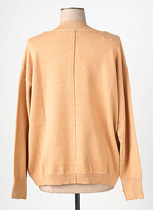 Pull coupe droite manches longues orange ESPRIT DE LA MER femme