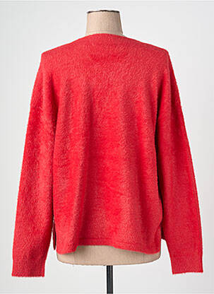 Pull coupe droite manches longues rouge BETTY BARCLAY femme