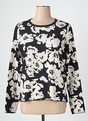 Pull coupe cintrée manches longues noir BETTY BARCLAY femme