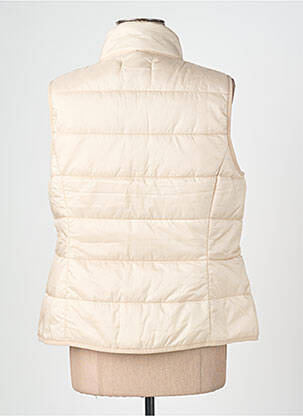 Doudoune fermeture zippée sur le devant sans capuche beige BETTY BARCLAY femme