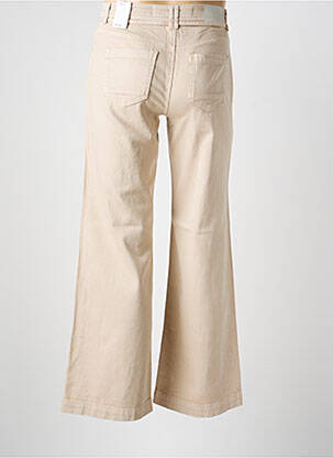 Jean coupe flare stretch taille normale beige CECIL femme