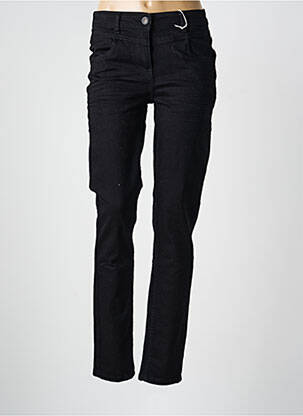 Jeans coupe slim stretch taille normale noir CECIL femme
