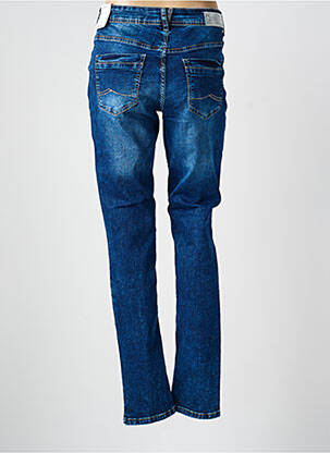 Jeans coupe slim stretch taille normale bleu CECIL femme