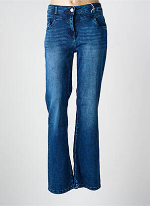 Jeans bootcut taille normale taille normale bleu CECIL femme