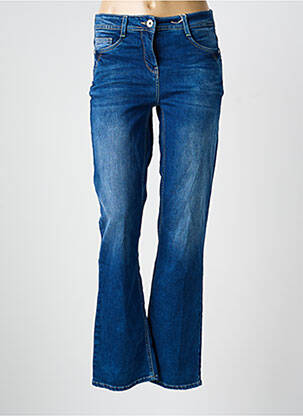 Jeans bootcut stretch taille basse bleu CECIL femme