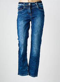 Jeans coupe slim stretch taille normale bleu CECIL femme