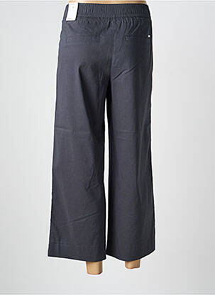 Pantalon large tissage popeline taille normale gris 99.90 femme