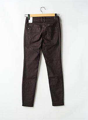 Jeans coupe slim taille normale taille normale marron CECIL femme