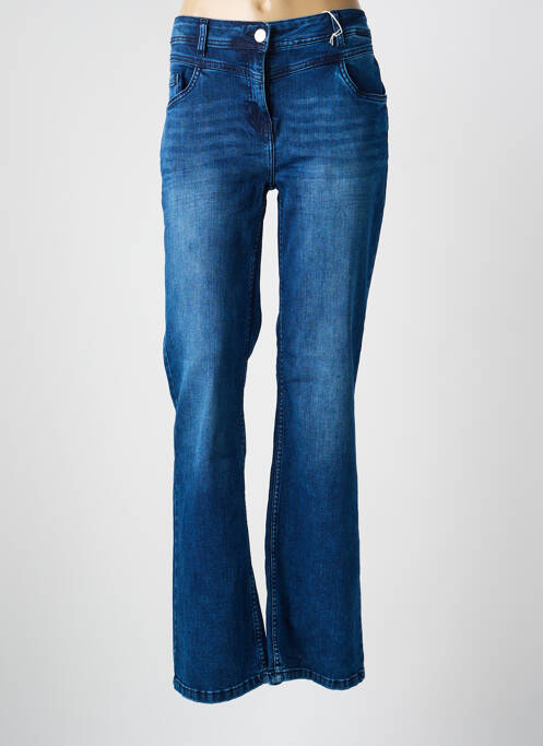 Jeans bootcut taille normale taille normale bleu CECIL femme