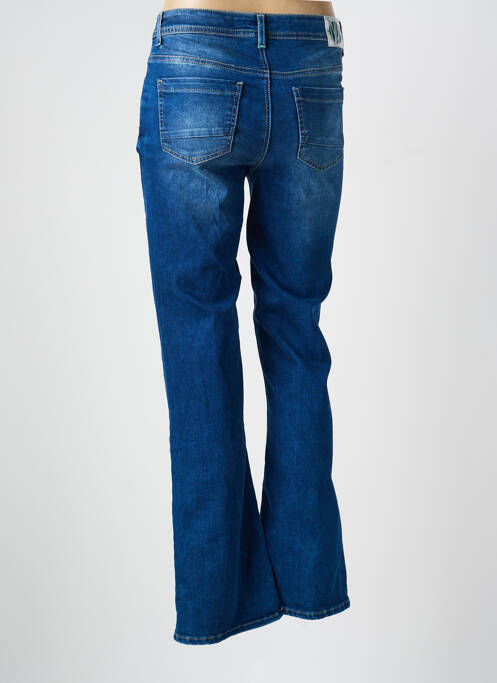 Jeans bootcut stretch taille basse bleu CECIL femme
