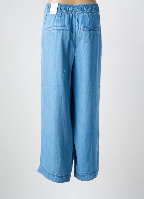 Pantalon large tissage popeline taille normale bleu CECIL femme