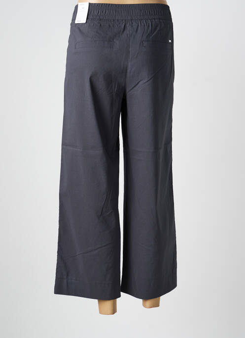Pantalon large tissage popeline taille normale gris 99.90 femme