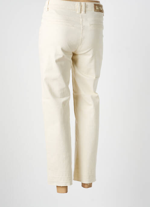 Jeans coupe droite stretch taille normale beige BETTY BARCLAY femme