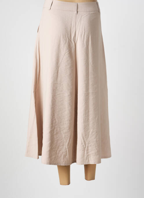 Jupe longue taille haute beige BETTY BARCLAY femme