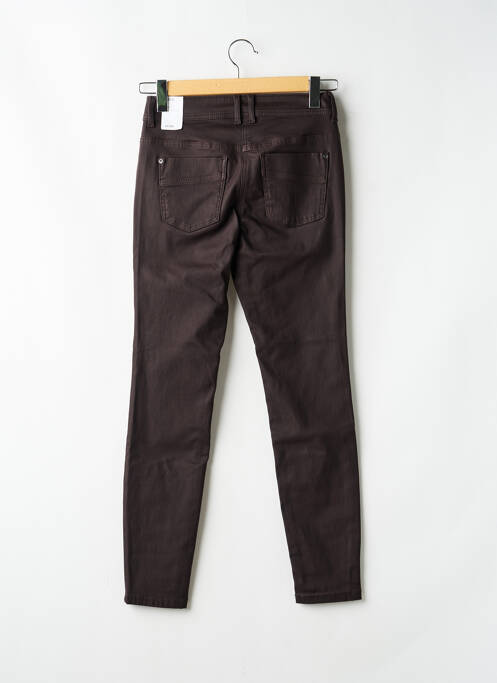 Jeans coupe slim taille normale taille normale marron CECIL femme