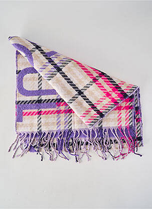 Echarpe maille fine violet CECIL femme