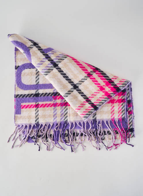 Echarpe maille fine violet CECIL femme