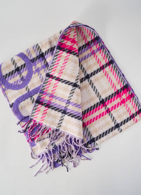Echarpe maille fine violet CECIL femme