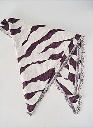 Echarpe violet CECIL femme