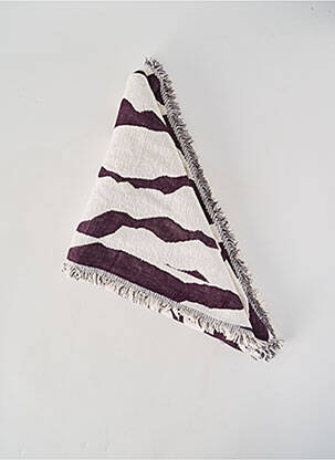 Echarpe violet CECIL femme