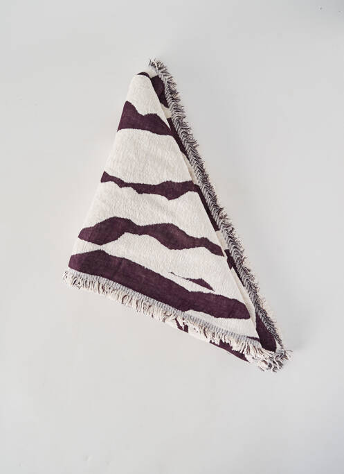 Echarpe violet CECIL femme