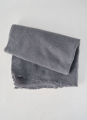 Echarpe maille fine gris CECIL femme
