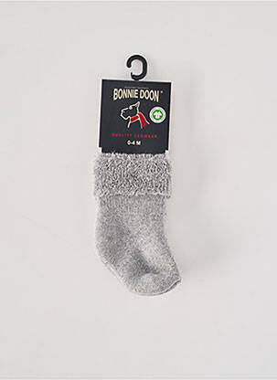 Chaussettes stretch gris BONNIE DOON enfant