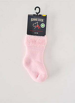 Chaussettes stretch rose BONNIE DOON enfant