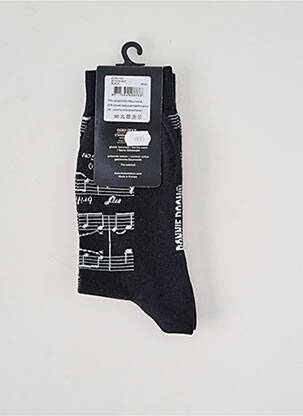 Chaussettes imprimé fantaisie bleu BONNIE DOON homme