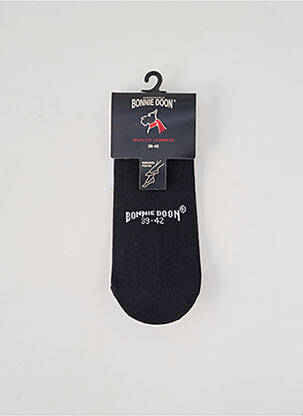 Chaussettes stretch noir BONNIE DOON femme