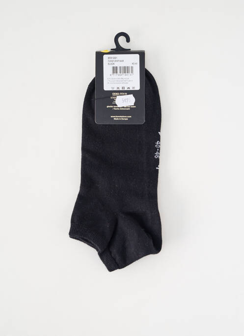 Chaussettes stretch noir BONNIE DOON homme