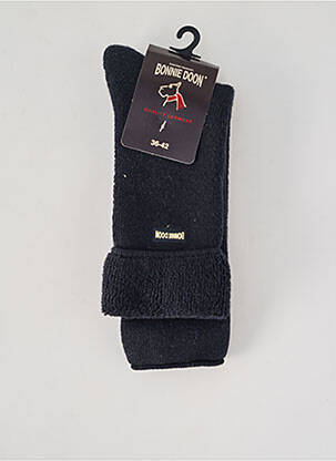 Chaussettes stretch noir BONNIE DOON femme