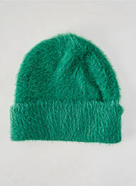 Bonnet stretch vert FEELKOO femme