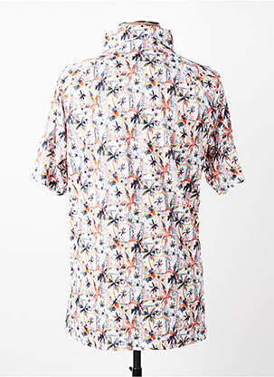 Polo tissage jersey manches courtes orange DESOTO homme