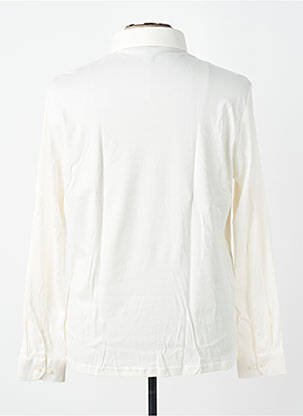 Polo manches longues manches longues beige DESOTO homme
