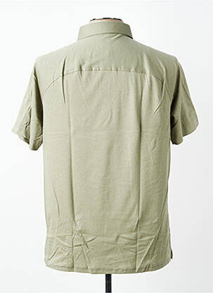 Polo tissage jersey manches courtes vert DESOTO homme