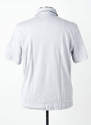 Polo tissage jersey manches courtes gris DESOTO homme