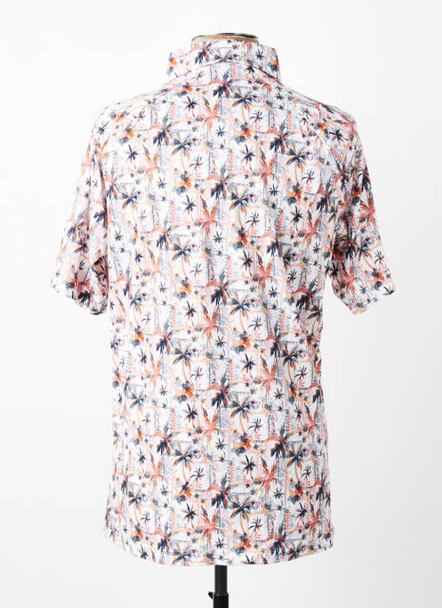 Polo tissage jersey manches courtes orange DESOTO homme