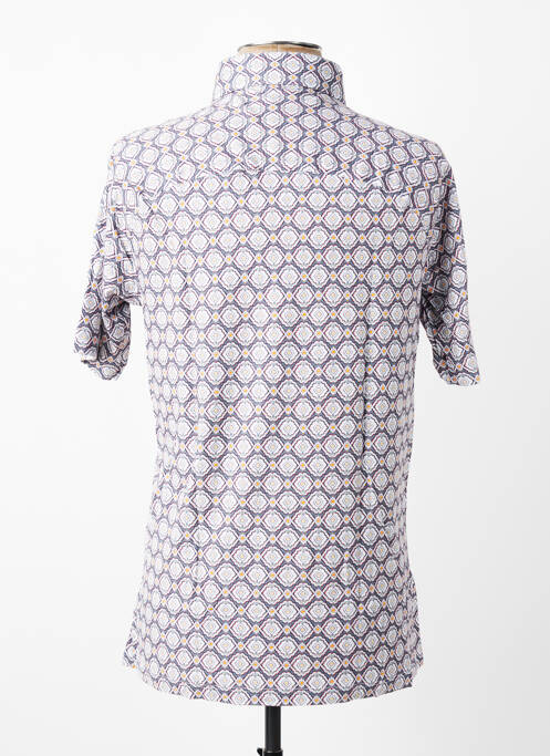 Polo tissage jersey manches courtes gris DESOTO homme