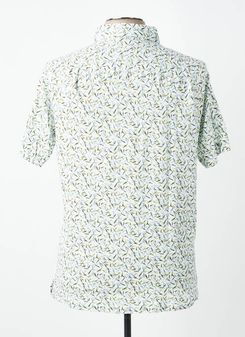 Polo tissage jersey manches courtes vert DESOTO homme