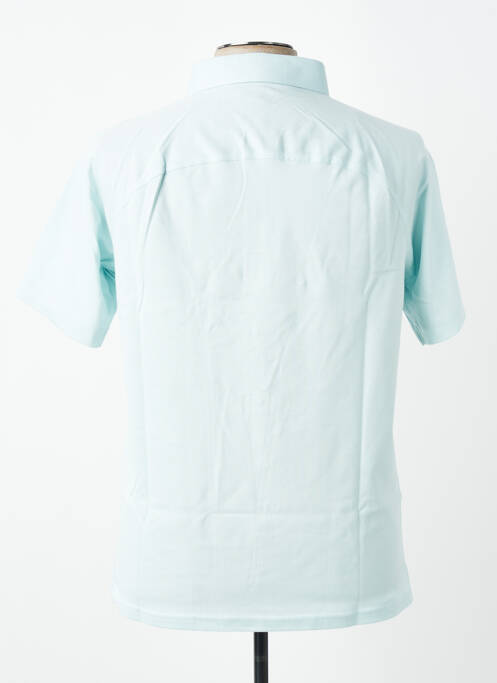 Polo stretch manches courtes bleu DESOTO homme