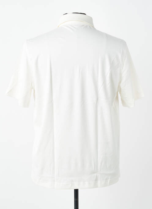 Polo tissage jersey manches courtes beige DESOTO homme