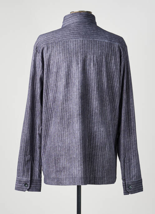 Chemise manches longues imprimé fantaisie gris DESOTO homme