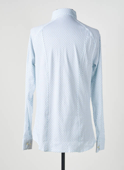 Chemise manches longues imprimé fantaisie blanc DESOTO homme