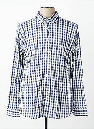 Chemise manches longues coupe cintrée gris DESOTO homme
