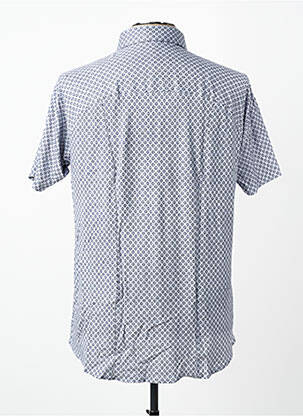 Chemise manches courtes imprimé fantaisie gris DESOTO homme